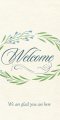 Guest Card - Welcome We Are Glad You Are Here (Package of 50)