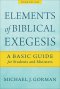 Elements of Biblical Exegesis, 3rd Edition