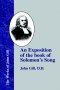 Exposition Of The Book Of Solomon\'s Song
