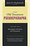 The Old Testament Pseudepigrapha