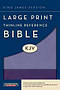 KJV Large Print Thinline Reference Bible