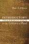 Introductory Thanksgivings in the Letters of Paul