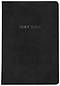 KJV Wide Margin Bible: Black, Bonded Leather