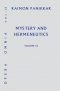 Mystery and Hermeneutics: Myth, Symbol, and Ritual