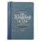 Journal Classic Zip Blue Two-tone The Kingdom of God Matt. 6:33