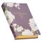 NLT, The Spiritual Growth Bible Faux Leather, Dusty Purple Floral Printed