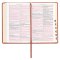KJV Holy Bible, Standard Size Faux Leather Red Letter Edition - Thumb Index & Ribbon Marker, King James Version, Tan Cross