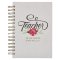 Journal Spiral-bound Fuchsia The Lord is With You Zeph. 3:17