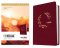 Message Deluxe Gift Bible, Large Print (Leather-Look, Cranberry Laurels)