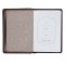 Classic Faux Leather Journal Blessed Man Jeremiah 17:7 Bible Verse Brown Inspirational Notebook, Lined Pages w/Scripture, Ribbon Marker, Zipper Closure