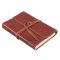 Journal Classic Full-grain Leather w/Wrap Brown Faith