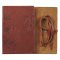Journal Classic Full-grain Leather w/Wrap Brown Faith