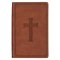 KJV Bible Giant Print Standard-size Faux Leather, Medium Brown
