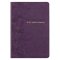 KJV Bible Thinline LP Faux Leather, Purple Floral