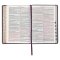 KJV Bible Thinline LP Faux Leather, Purple Floral