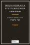 Biblia Hebraica Stuttgartensia Liber Gen