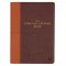 NLT Spiritual Growth Bible, Brown and Tan, Imitation Leather, Articles, Book Introductions, Character Profiles, Cross-References, Topical Index, Presentation Page, Ribbon Markers, Thumb Index