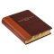 NLT Spiritual Growth Bible, Brown and Tan, Imitation Leather, Articles, Book Introductions, Character Profiles, Cross-References, Topical Index, Presentation Page, Ribbon Markers, Thumb Index