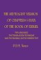The Septuagint Version Of Chapters I-Xxxix Of The Book Of Ezekiel