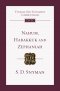Nahum, Habakkuk and Zephaniah