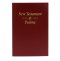 KJV  Pocket New Testament and Book of Psalms, Red, Paperback, Good Clear Print, Daily Bible Reading Plan