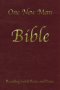 One New Man Bible Burgundy