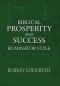 Biblical Prosperity and Success: Ruminator Style