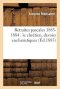 Retraites Pascales 1883-1884