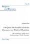 The Quest for Plausible Christian Discourse in a World of Pluralities