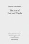 The Acts of Paul and Thecla: A Critical Introduction and Commentary