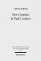 New Creation in Paul's Letters: A Study of the Historical and Social Setting of a Pauline Concept