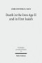 Death in the Iron Age II and in First Isaiah