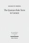 The Qumran Rule Texts in Context: Collected Studies