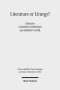 Literature or Liturgy?: Early Christian Hymns and Prayers in Their Literary and Liturgical Context in Antiquity