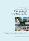 Was Gesagt Werden Kann
