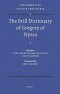 The Brill Dictionary of Gregory of Nyssa