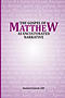 The Gospel of Matthew as Enculturated Narrative