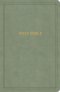 KJV Large Print Personal Size Reference Bible, Sage SuedeSoft LeatherTouch, Indexed