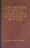 God's Wisdom: A Topical Compilation of the Book of Proverbs