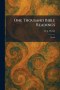 One Thousand Bible Readings: Wetzel