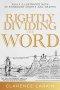 Rightly Dividing the Word