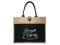 Strength & Dignity Jute Tote Bag