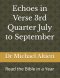 Echoes in Verse 3rd Quarter July to September: Read the Bible in a Year