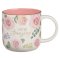 Mug Pink Floral You're Amazing