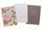Strong and Courageous Delicate Pink Dahlia Notebook Set - Joshua 1:9