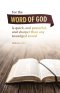 General Worship Bulletin: The Word (Package of 100)