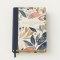 NLT, The Spiritual Growth Bible Faux Leather, Navy with leaves