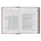 NLT, The Spiritual Growth Bible Faux Leather, Two-tone Pink and Brown