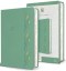 KJV Holy Bible, Large Print Medium Format, Green with Birds Faux Leather W/ Ribbon Marker, Red Letter