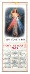 Divine Mercy Wood Scroll Calendar